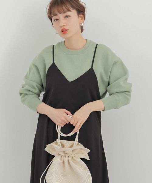 Blumarine ANNA MOLINARI キャミひざ丈ワンピース⭐︎美品⭐︎ URBAN RESEARCH Sonny Label（アーバンリサーチサニーレーベル