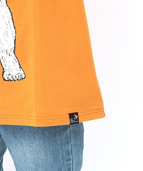 ゴースローキャラバン/サンダル/オレンジ 橙/無地 go slow caravan（ゴースローキャラバン）のファッション通販