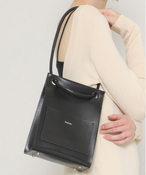 YAHKI（ヤーキ）の「【YAHKI(ヤーキ)】２WAYショルダーバッグ/YH-291（ショルダーバッグ・レディース・ライトグレー/ブラック/バーガンディー・FREE）」の2枚目の写真