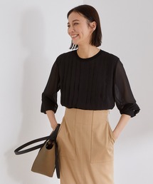 ROPE'（ロペ）の「【洗える】シフォンピンタックブラウス（シャツ/ブラウス・レディース）」