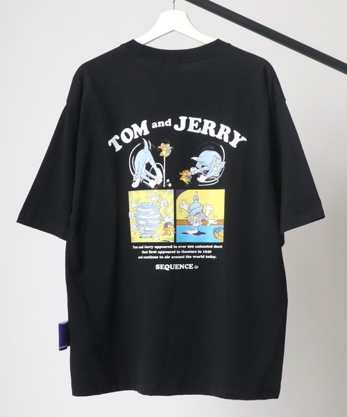 セール Tom Jerry トムとジェリー イラストアニメグラフィックtシャツ Tシャツ カットソー Tom Jerry トムアンドジェリー のファッション通販 Zozotown