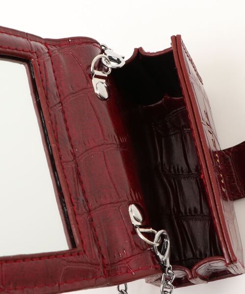 jumelle（ジュメロ）の「ポーチバッグ（ショルダーバッグ・レディース・ワイン/カーキ/イエロー/ブラック・FREE）」の8枚目の写真