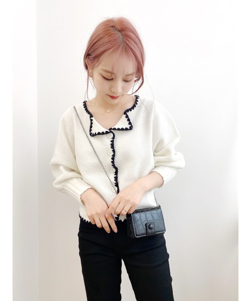 jumelle（ジュメロ）の「ポーチバッグ（ショルダーバッグ・レディース・ワイン/カーキ/イエロー/ブラック・FREE）」の15枚目の写真