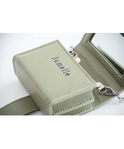 jumelle（ジュメロ）の「ポーチバッグ（ショルダーバッグ・レディース・ワイン/カーキ/イエロー/ブラック・FREE）」の21枚目の写真