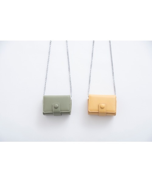 jumelle（ジュメロ）の「ポーチバッグ（ショルダーバッグ・レディース・ワイン/カーキ/イエロー/ブラック・FREE）」の18枚目の写真