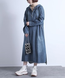 somari imagination | 『デニムフードワンピース』(ワンピース)