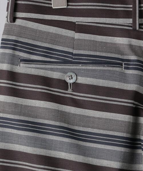 AURALEE（オーラリー）の「＜AURALEE（オーラリー）＞ ボーダー スラックス■■■（スラックス・メンズ・ダークグリーン/ライトグレー・3/4/5）」の7枚目の写真