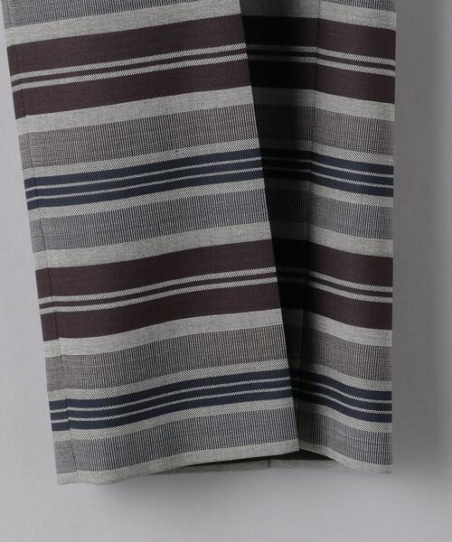 AURALEE（オーラリー）の「＜AURALEE（オーラリー）＞ ボーダー スラックス■■■（スラックス・メンズ・ダークグリーン/ライトグレー・3/4/5）」の8枚目の写真