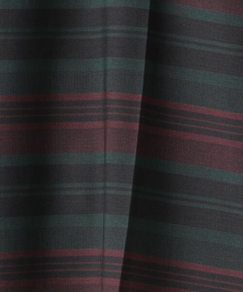 AURALEE（オーラリー）の「＜AURALEE（オーラリー）＞ ボーダー スラックス■■■（スラックス・メンズ・ダークグリーン/ライトグレー・3/4/5）」の10枚目の写真