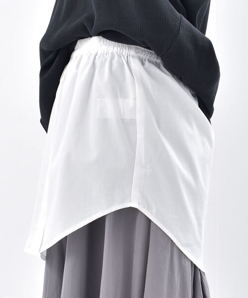 rps（アールピーエス）の「付け裾（シャツ/ブラウス・レディース・オフホワイト/ホワイト系その他2/ホワイト系その他3・M）」の20枚目の写真