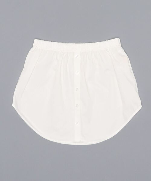 rps（アールピーエス）の「付け裾（シャツ/ブラウス・レディース・オフホワイト/ホワイト系その他2/ホワイト系その他3・M）」の4枚目の写真