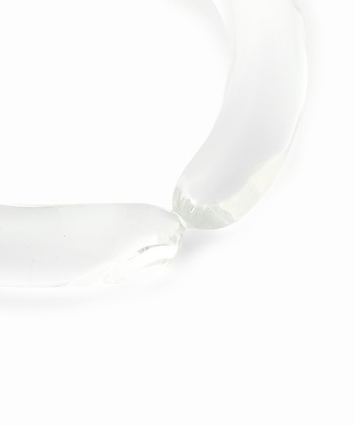 ANNIKA INEZ（アニカイネズ）の「【ANNIKA INEZ】 GLASSY BANGLE◆（バングル/リストバンド・レディース・ホワイト系その他・FREE）」の4枚目の写真