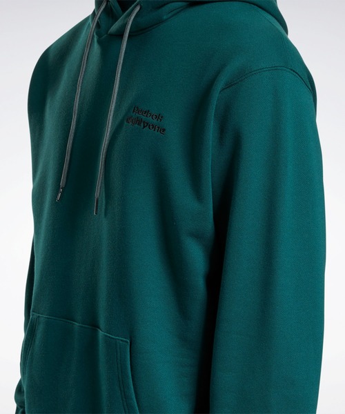 Reebok（リーボック）の「eightyone フレンチテリー フーディー （パーカー・メンズ・ブラック/グリーン/ライトブラウン・SMALL/XX-LARGE/LARGE/X-LARGE/XXX-LARGE/MEDIUM）」の12枚目の写真