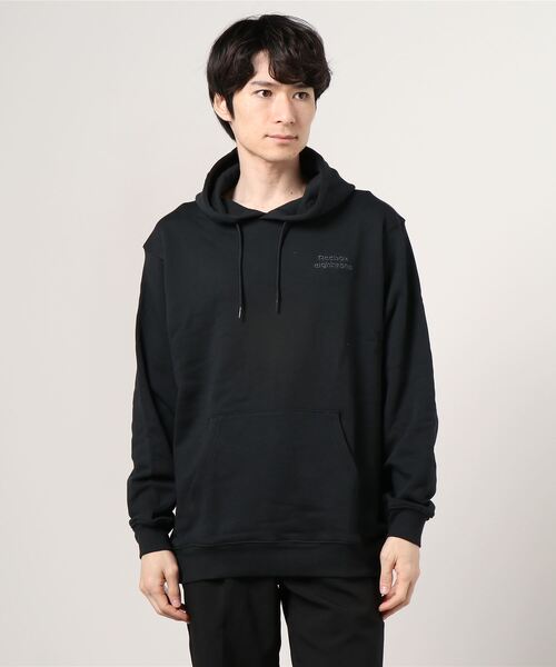 Reebok（リーボック）の「eightyone フレンチテリー フーディー （パーカー・メンズ・ブラック/グリーン/ライトブラウン・SMALL/XX-LARGE/LARGE/X-LARGE/XXX-LARGE/MEDIUM）」の14枚目の写真