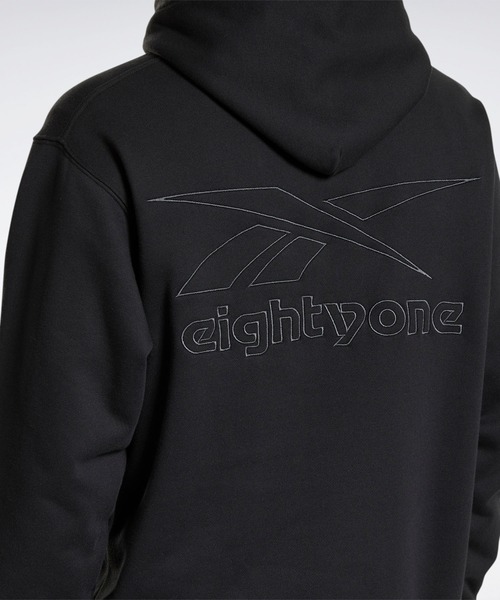 Reebok（リーボック）の「eightyone フレンチテリー フーディー （パーカー・メンズ・ブラック/グリーン/ライトブラウン・SMALL/XX-LARGE/LARGE/X-LARGE/XXX-LARGE/MEDIUM）」の8枚目の写真