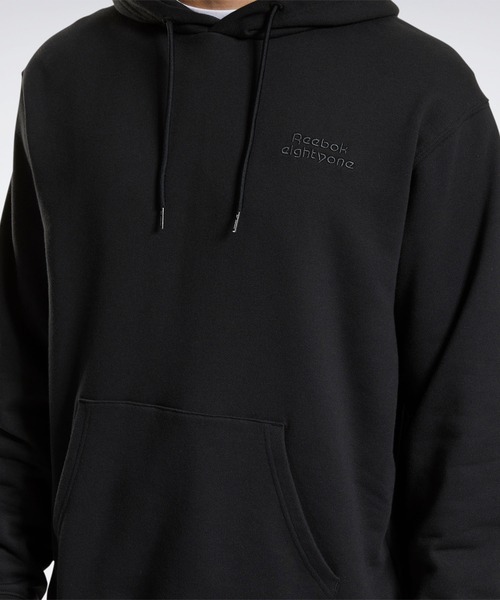 Reebok（リーボック）の「eightyone フレンチテリー フーディー （パーカー・メンズ・ブラック/グリーン/ライトブラウン・SMALL/XX-LARGE/LARGE/X-LARGE/XXX-LARGE/MEDIUM）」の9枚目の写真