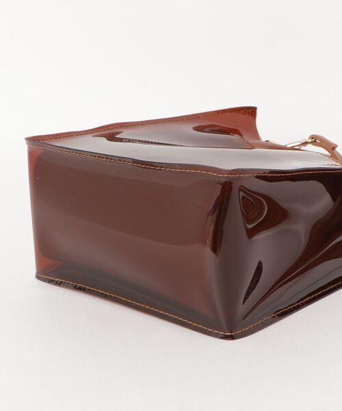 Per sist ence（パーシエンス）の「Per sist ence/パーシエンス　クリアマルチショルダー（ショルダーバッグ・レディース・ブラック/ブラウン・FREE）」の3枚目の写真