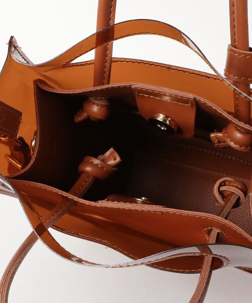 Per sist ence（パーシエンス）の「Per sist ence/パーシエンス　クリアマルチショルダー（ショルダーバッグ・レディース・ブラック/ブラウン・FREE）」の5枚目の写真