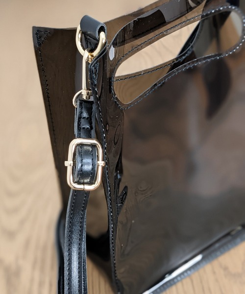 Per sist ence（パーシエンス）の「Per sist ence/パーシエンス　クリアマルチショルダー（ショルダーバッグ・レディース・ブラック/ブラウン・FREE）」の11枚目の写真