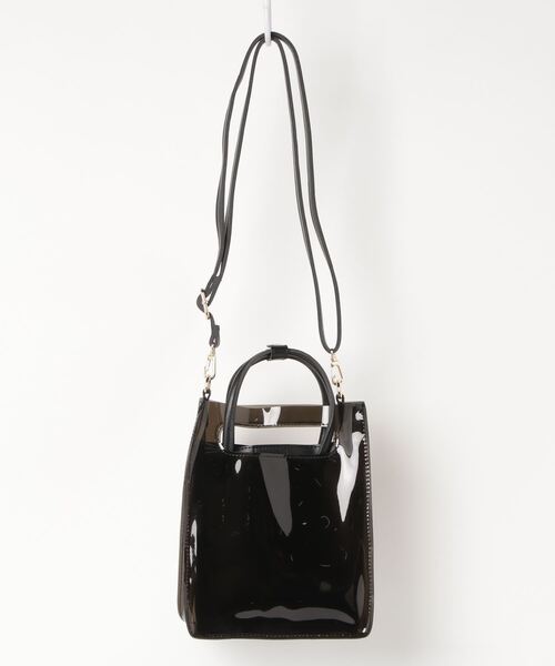 Per sist ence（パーシエンス）の「Per sist ence/パーシエンス　クリアマルチショルダー（ショルダーバッグ・レディース・ブラック/ブラウン・FREE）」の10枚目の写真