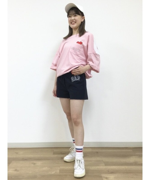 GAP（ギャップ）の「Gapロゴ プルオン ショートパンツ（その他パンツ・レディース・ブラック/ライトグレー/ネイビー・XS/M/S/XXXS/XXS）」の10枚目の写真