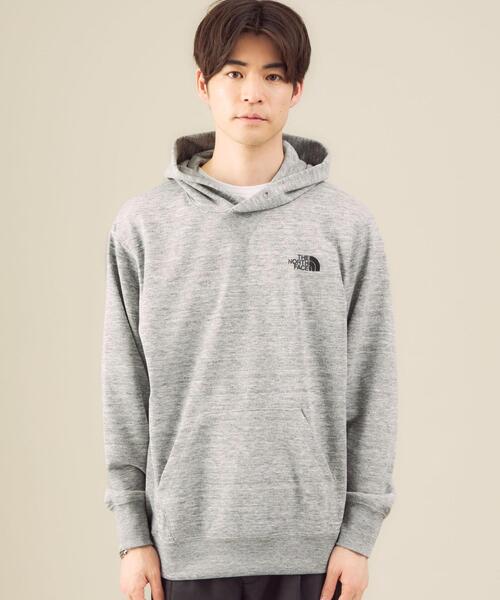 THE NORTH FACE グレー パーカー バックスクエアロゴ THE NORTH FACE（ザノースフェイス）の「[ ザ ノースフェイス