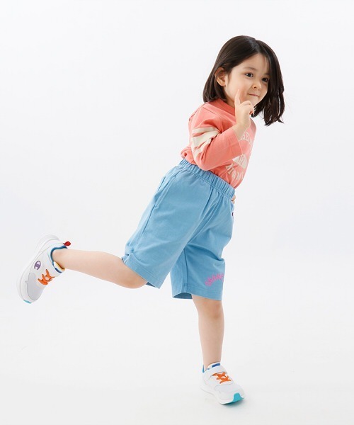 Champion(チャンピオン)の「【Champion/チャンピオン】キッズ キャンパス ショーツ(その他パンツ・キッズ・ブラック/サックスブルー/ネイビー/ピンク・100/110/140/130/120)」の14枚目の写真