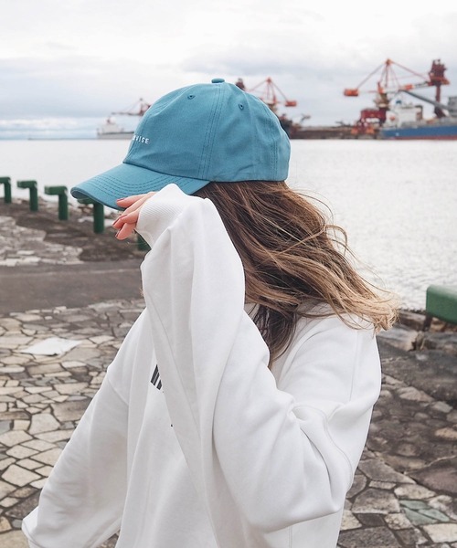 HWG_5（エイチダブルゴー）の「CRUISE ロゴキャップ（キャップ・レディース・ホワイト/ブラック/ベージュ/ブルー/マスタード・FREE）」の4枚目の写真