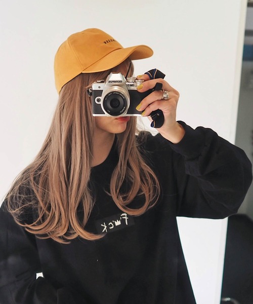 HWG_5（エイチダブルゴー）の「CRUISE ロゴキャップ（キャップ・レディース・ホワイト/ブラック/ベージュ/ブルー/マスタード・FREE）」の5枚目の写真