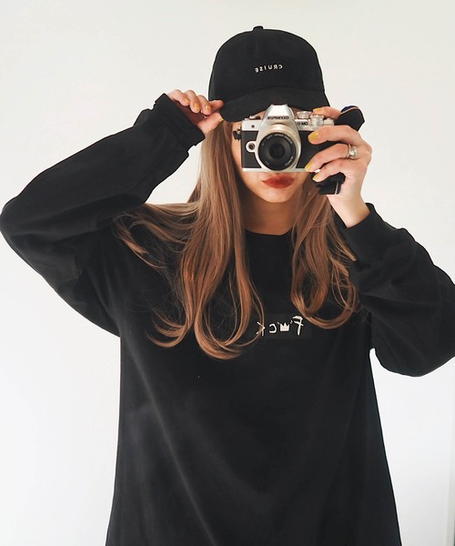 HWG_5（エイチダブルゴー）の「CRUISE ロゴキャップ（キャップ・レディース・ホワイト/ブラック/ベージュ/ブルー/マスタード・FREE）」の2枚目の写真