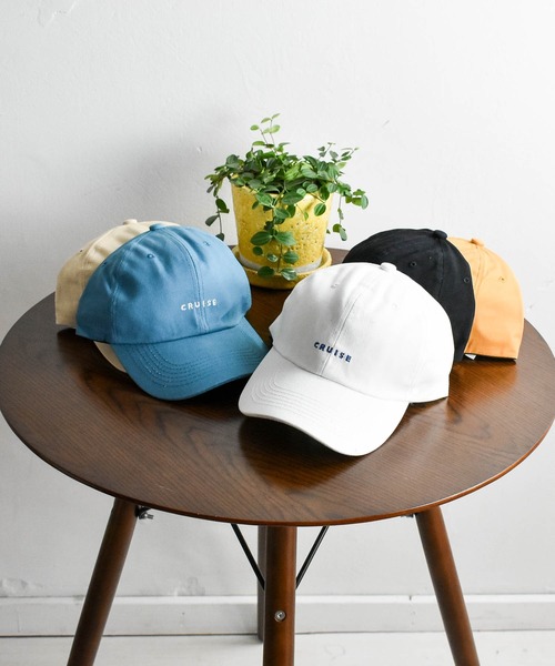 HWG_5（エイチダブルゴー）の「CRUISE ロゴキャップ（キャップ・レディース・ホワイト/ブラック/ベージュ/ブルー/マスタード・FREE）」の7枚目の写真