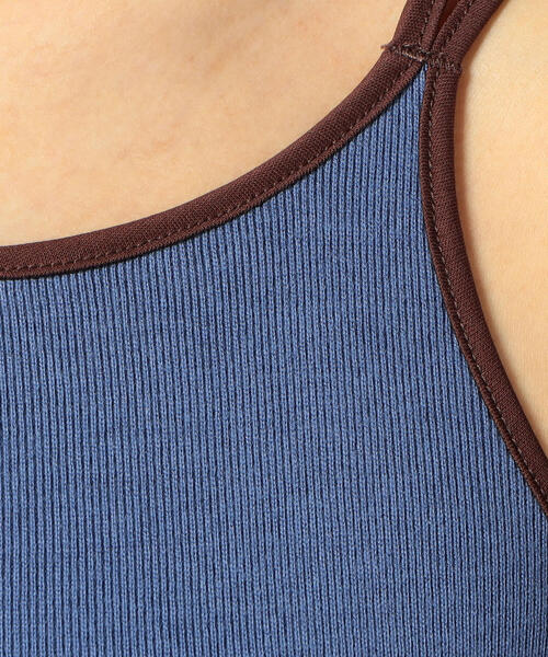 EDITION(エディション)の「C/RY RIB フライスキャミソール(キャミソール・レディース・ホワイト/ブラック/ブルー系その他3・FREE)」の17枚目の写真