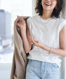 RIVE DROITE | 【Girls Dangerous(ガールズデンジャラス)】ノースリーブTシャツ(Tシャツ/カットソー)