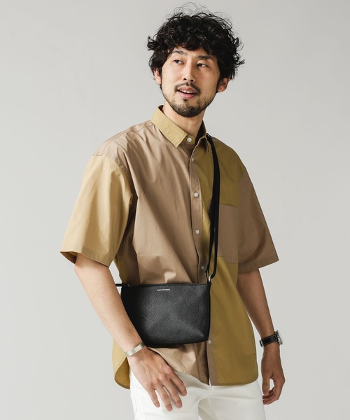 NANO universe（ナノユニバース）の「クレイジーソリッドビッグシャツ／半袖（シャツ/ブラウス・メンズ・その他1/その他2/その他3・S/M/L）」の4枚目の写真