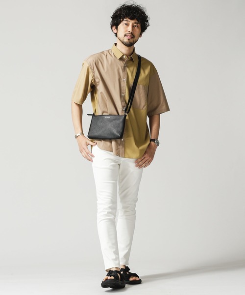 NANO universe（ナノユニバース）の「クレイジーソリッドビッグシャツ／半袖（シャツ/ブラウス・メンズ・その他1/その他2/その他3・S/M/L）」の6枚目の写真