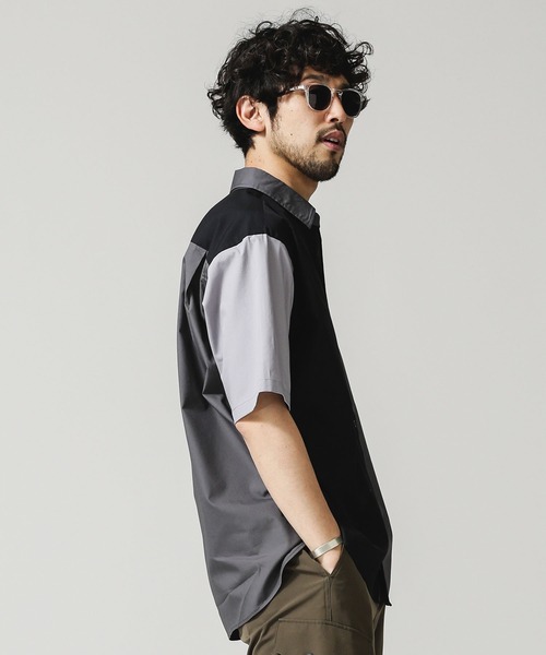 NANO universe（ナノユニバース）の「クレイジーソリッドビッグシャツ／半袖（シャツ/ブラウス・メンズ・その他1/その他2/その他3・S/M/L）」の13枚目の写真