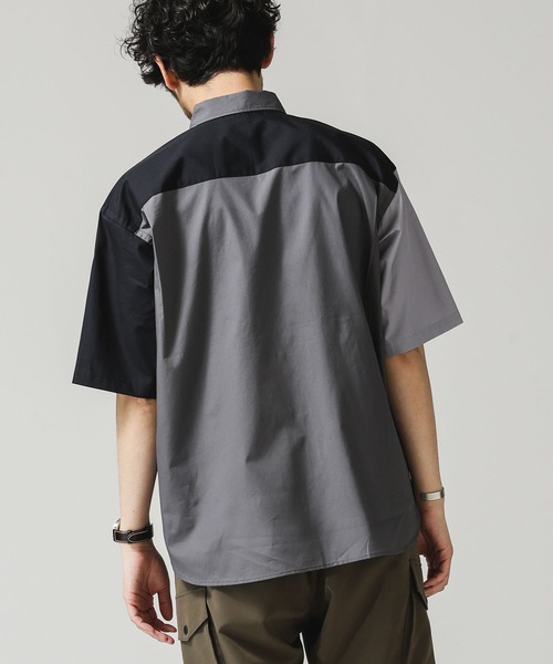 NANO universe（ナノユニバース）の「クレイジーソリッドビッグシャツ／半袖（シャツ/ブラウス・メンズ・その他1/その他2/その他3・S/M/L）」の14枚目の写真