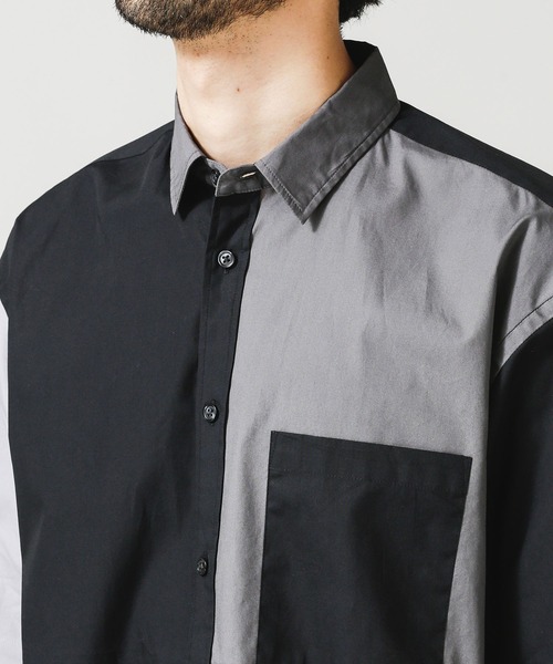 NANO universe（ナノユニバース）の「クレイジーソリッドビッグシャツ／半袖（シャツ/ブラウス・メンズ・その他1/その他2/その他3・S/M/L）」の15枚目の写真