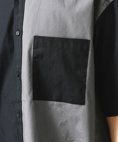 NANO universe（ナノユニバース）の「クレイジーソリッドビッグシャツ／半袖（シャツ/ブラウス・メンズ・その他1/その他2/その他3・S/M/L）」の18枚目の写真