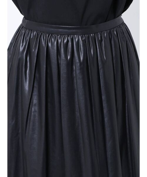 ELENDEEK（エレンディーク）の「チンツギャザースカート（スカート・レディース・ブラック/オフホワイト/ベージュ・01/02）」の16枚目の写真