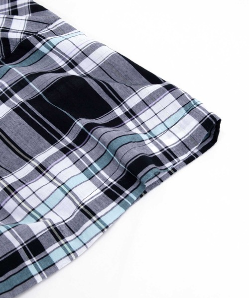 RNA（アールエヌエー）の「D1556 シアーチェックキャミワンピース（ワンピース・レディース・ブルー/ブラック/キャメル・MEDIUM）」の9枚目の写真