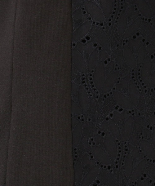 NARACAMICIE(ナラカミーチェ)の「コットンエンブロイダリーカットソードッキングプルオーバー(シャツ/ブラウス・レディース・ホワイト/ブラック・XX-LARGE/SMALL/MEDIUM/LARGE)」の11枚目の写真