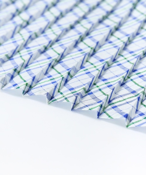 AS KNOW AS de base（アズノゥアズドゥバズ）の「チェックにかぎ針ＳＫ（スカート・レディース・ホワイト×ブルー/ホワイト×ブラック・FREE）」の3枚目の写真