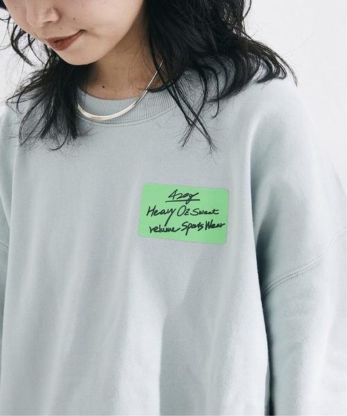 JOURNAL STANDARD relume(ジャーナルスタンダード レリューム)の「【3XL】スウェットショートスリーブ/無地半袖(Tシャツ/カットソー・メンズ・ブラック/ホワイト/ライトグレー/ベージュ系その他/モスグリーン・XXX-LARGE/LARGE)」の5枚目の写真