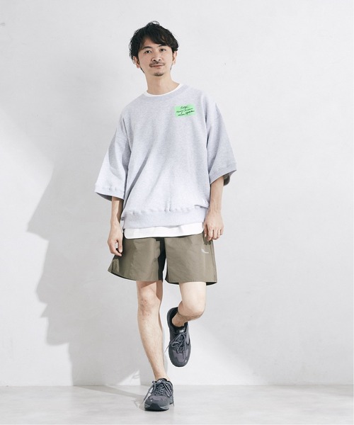 JOURNAL STANDARD relume(ジャーナルスタンダード レリューム)の「【3XL】スウェットショートスリーブ/無地半袖(Tシャツ/カットソー・メンズ・ブラック/ホワイト/ライトグレー/ベージュ系その他/モスグリーン・XXX-LARGE/LARGE)」の18枚目の写真