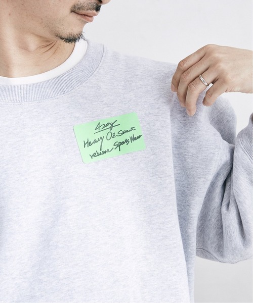 JOURNAL STANDARD relume(ジャーナルスタンダード レリューム)の「【3XL】スウェットショートスリーブ/無地半袖(Tシャツ/カットソー・メンズ・ブラック/ホワイト/ライトグレー/ベージュ系その他/モスグリーン・XXX-LARGE/LARGE)」の14枚目の写真