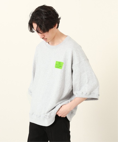 JOURNAL STANDARD relume(ジャーナルスタンダード レリューム)の「【3XL】スウェットショートスリーブ/無地半袖(Tシャツ/カットソー・メンズ・ブラック/ホワイト/ライトグレー/ベージュ系その他/モスグリーン・XXX-LARGE/LARGE)」の12枚目の写真