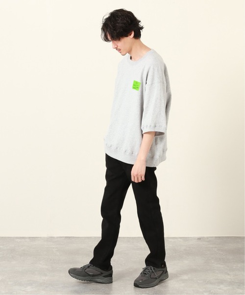 JOURNAL STANDARD relume(ジャーナルスタンダード レリューム)の「【3XL】スウェットショートスリーブ/無地半袖(Tシャツ/カットソー・メンズ・ブラック/ホワイト/ライトグレー/ベージュ系その他/モスグリーン・XXX-LARGE/LARGE)」の16枚目の写真