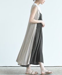 rps | 透かしロングニットベスト(ベスト)