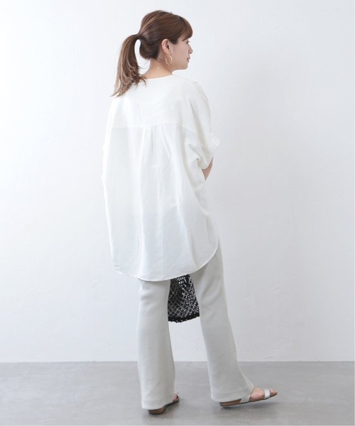 JOURNAL STANDARD（ジャーナルスタンダード）の「レーヨンアサノーカラーブラウス◆2（シャツ/ブラウス・レディース・ブラック/ライトグレー/ホワイト/サックスブルー/カーキ/ブラック系その他・FREE）」の20枚目の写真